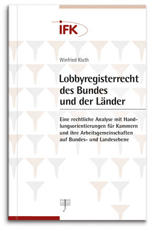 Buchcover: Lobbyregisterrecht des Bundes und der Länder