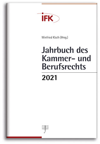 Buchcover: Jahrbuch des Kammer- und Berufsrechts 2021